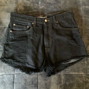 Vintage Levi’s cutoff shorts